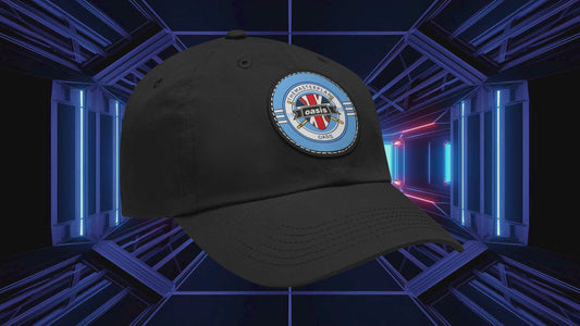Oasis The Masterplan Leather Patch Cap