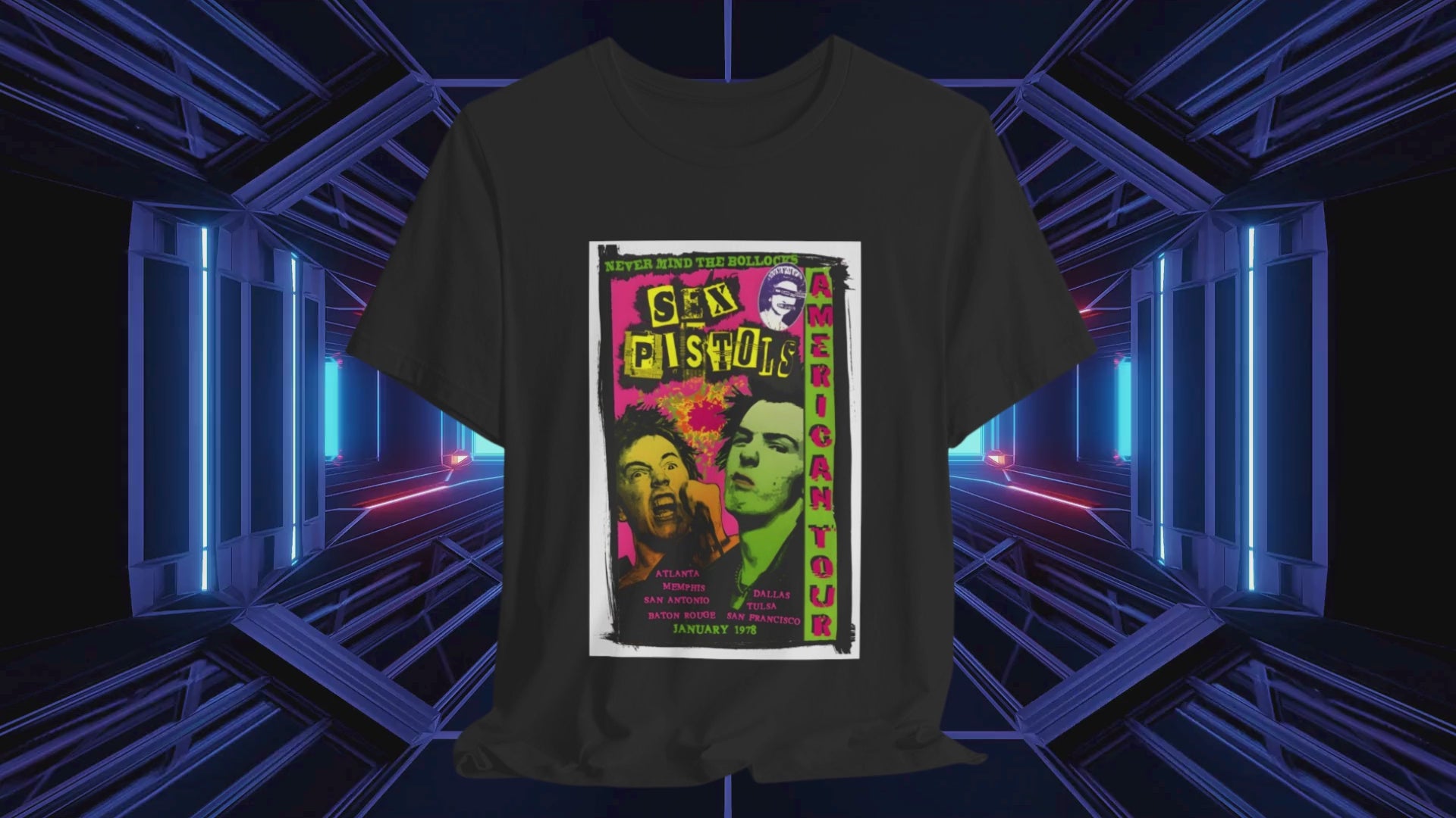Sex Pistols American Tour Unisex Tee
