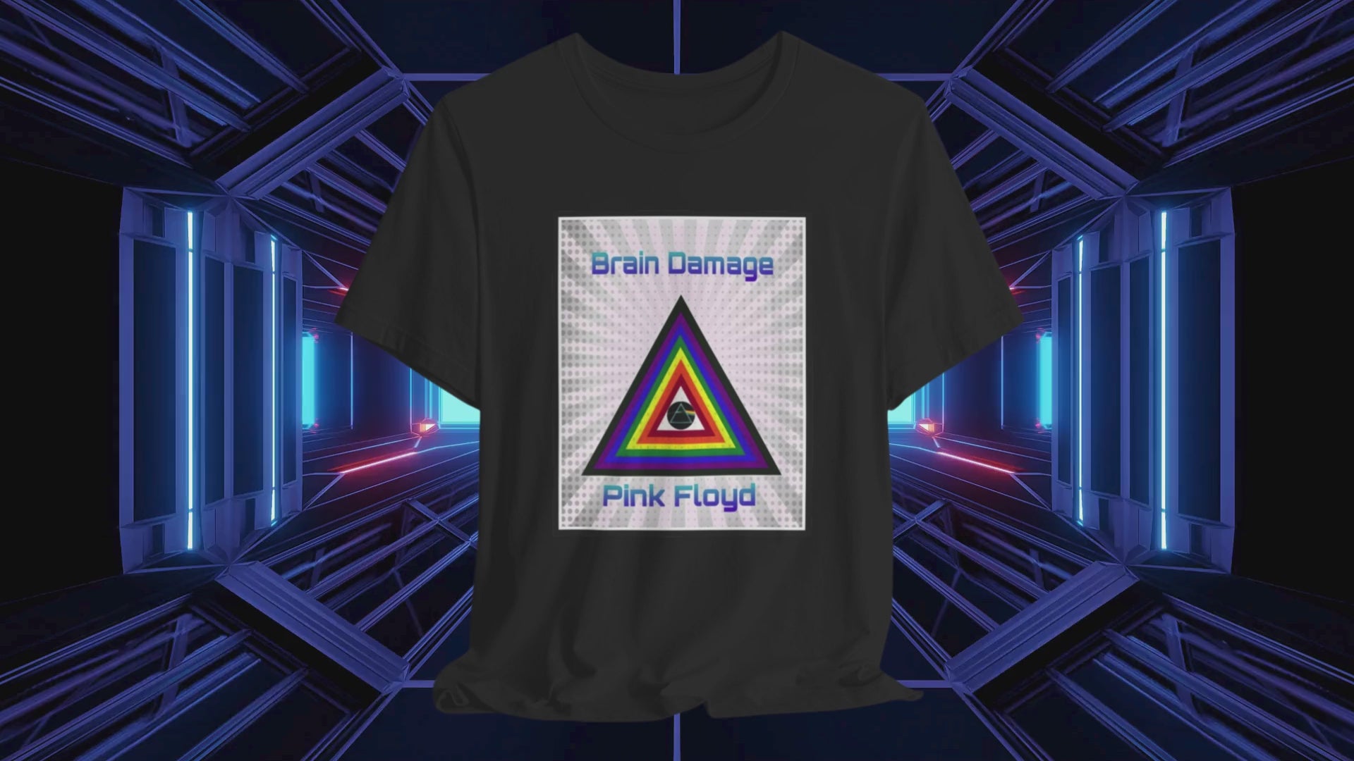 Pink Floyd Brain Damage Unisex Tee