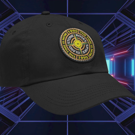 Stone Roses Spike island Leather Patch Cap