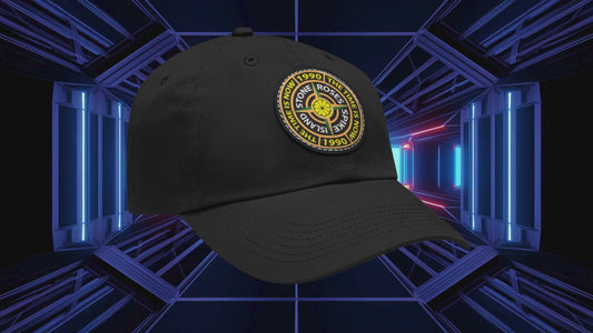 Stone Roses Spike island Leather Patch Cap