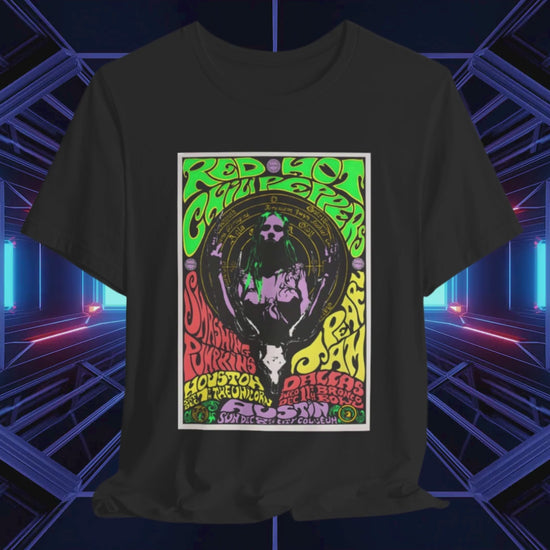 Red Hot Chili Peppers, Smashing Pumpkins, Pearl Jam Tour T-shirt