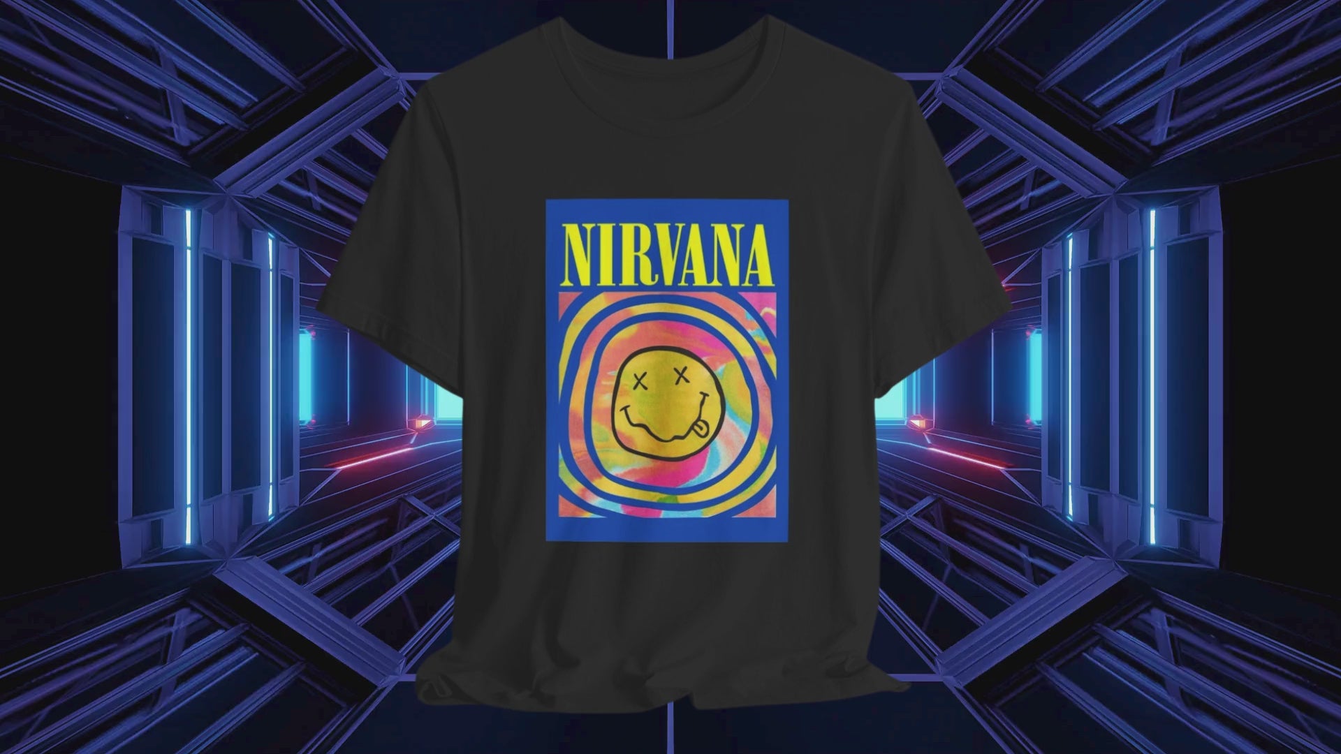 Nirvana Smiley Face T-shirt