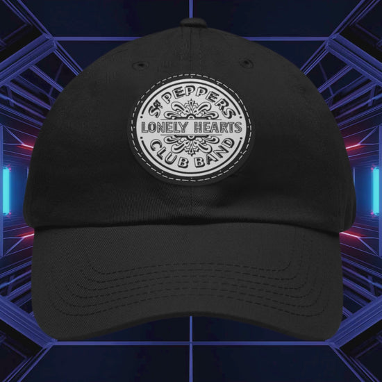 The Beatles Sgt Peppers Leather Patch Cap