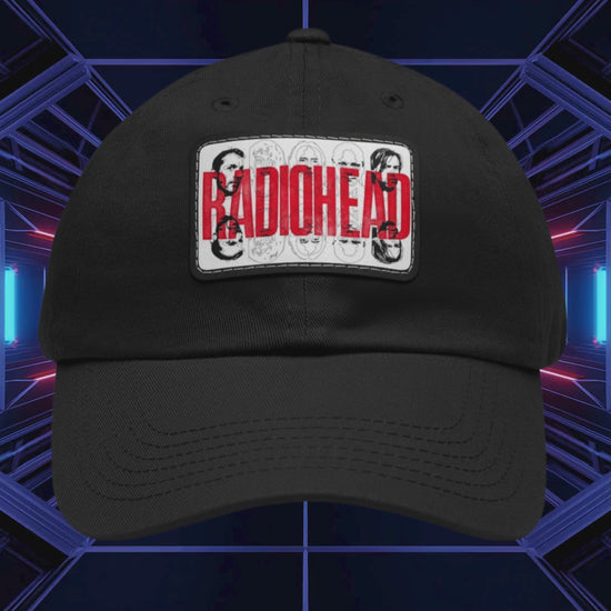 Radiohead Logo Leather Patch Cap