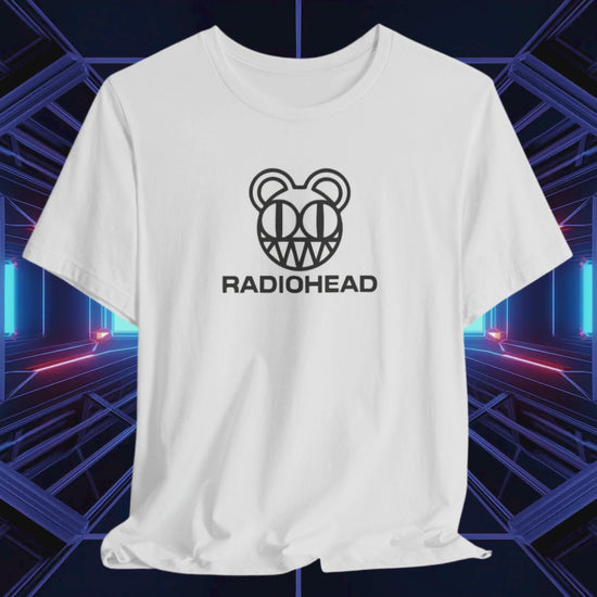 Radiohead Logo White Cotton T-shirt