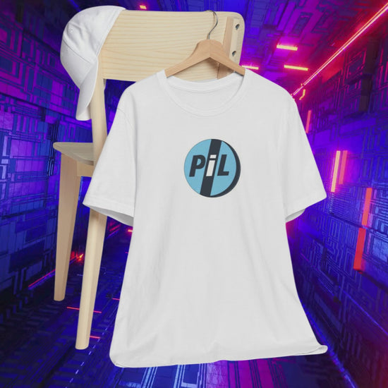 Public Image Ltd PiL Logo White Cotton T-shirt