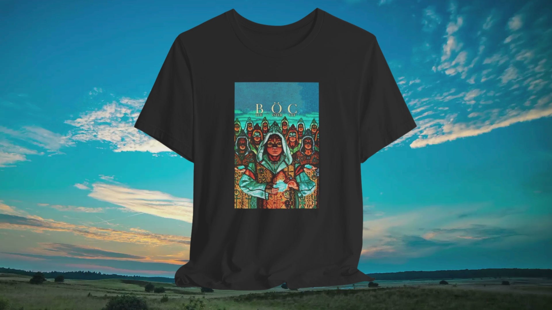 Blue Oyster Cult Fire of Unknown Origin Unisex T-shirt
