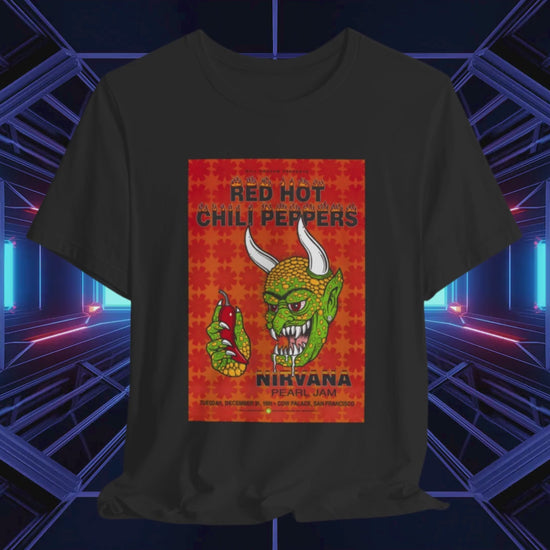 Red Hot Chili Peppers, Nirvana, Pearl Jam Tour Shirt