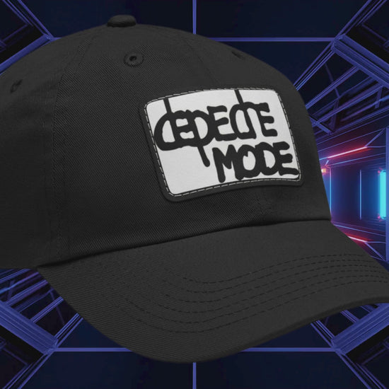Depeche Mode Leather Patch Cap