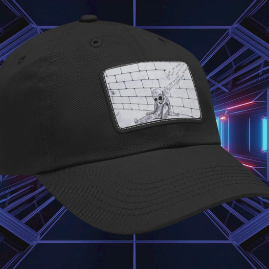 Pink Floyd Break Down the Wall Leather Patch Cap