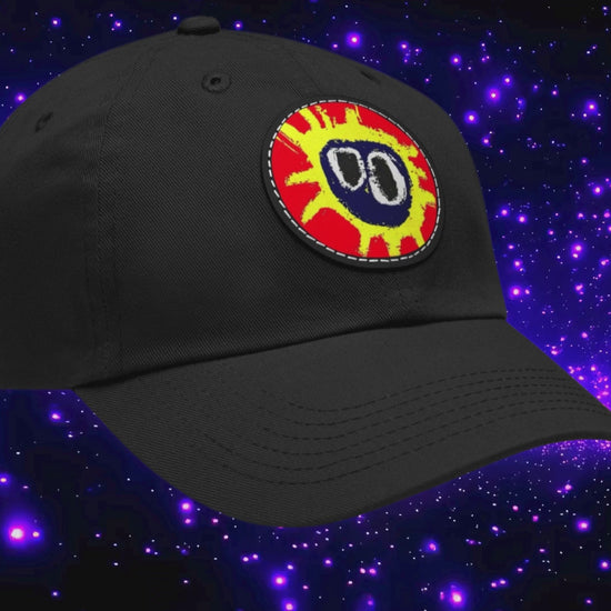 Primal Scream Screamadelica Leather Patch Cap