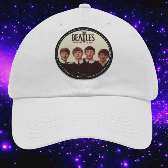 THE BEATLES FROM ME TO YOU LEATHER PATCH CAP