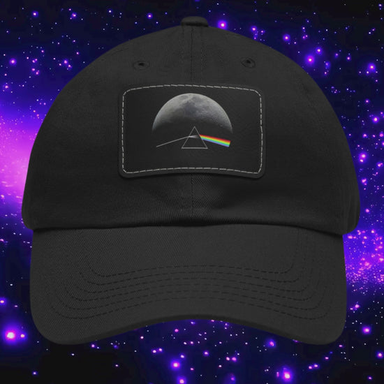 Pink Floyd Dark Side of the Moon Leather Patch Cap