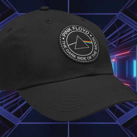 Pink Floyd Dark Side of the Moon Leather Patch Cap