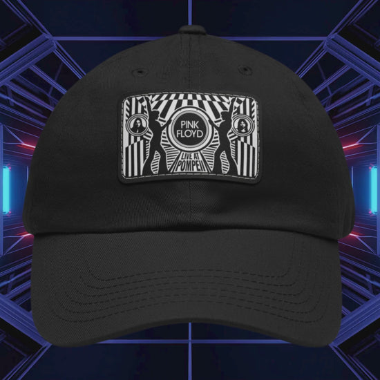 Pink Floyd Pompeii Leather Patch Cap