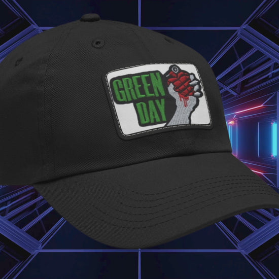 Green Day American Idiot Leather Patch Cap