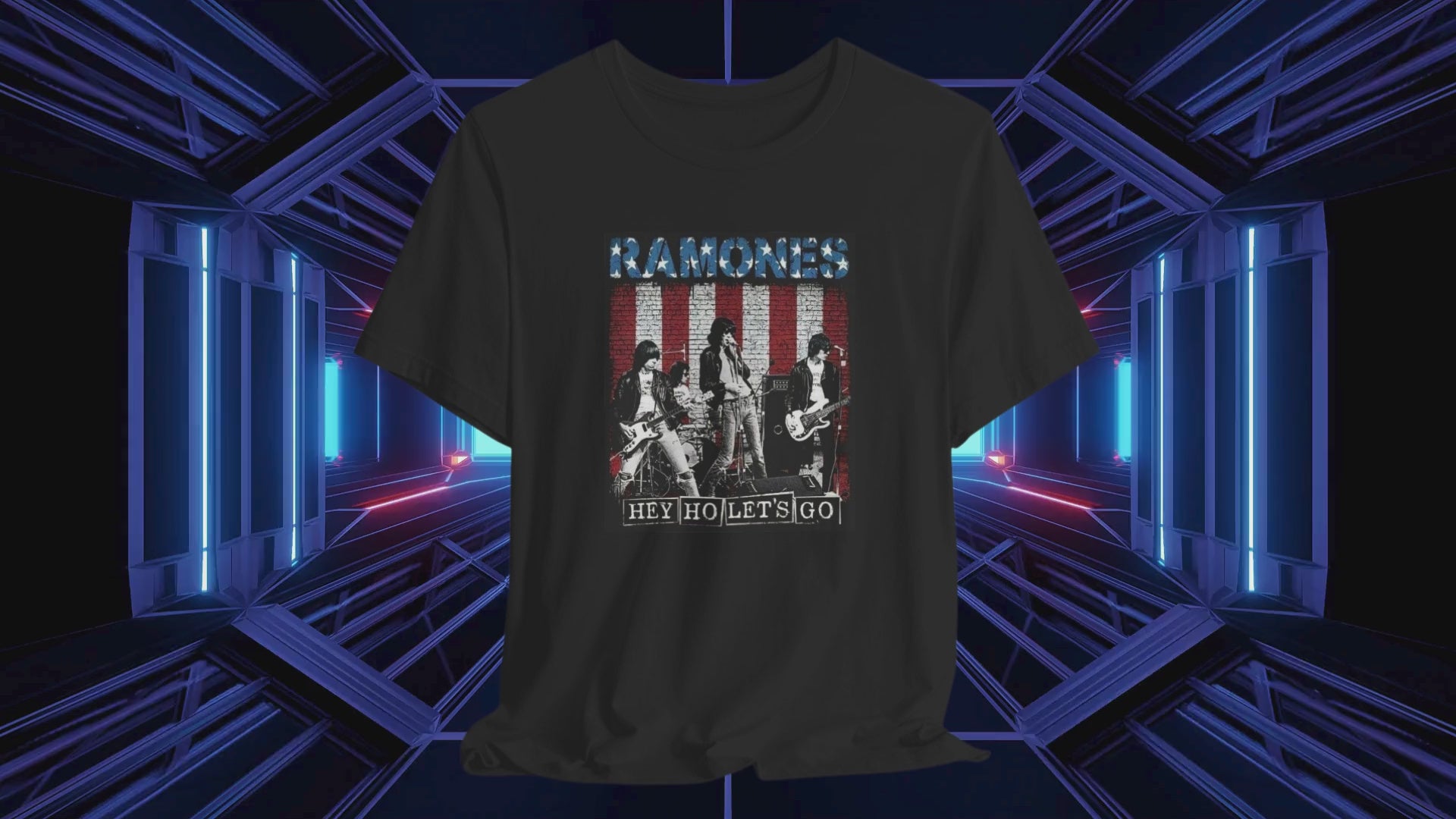 Ramones Hey Ho Let's Go Unisex Tee