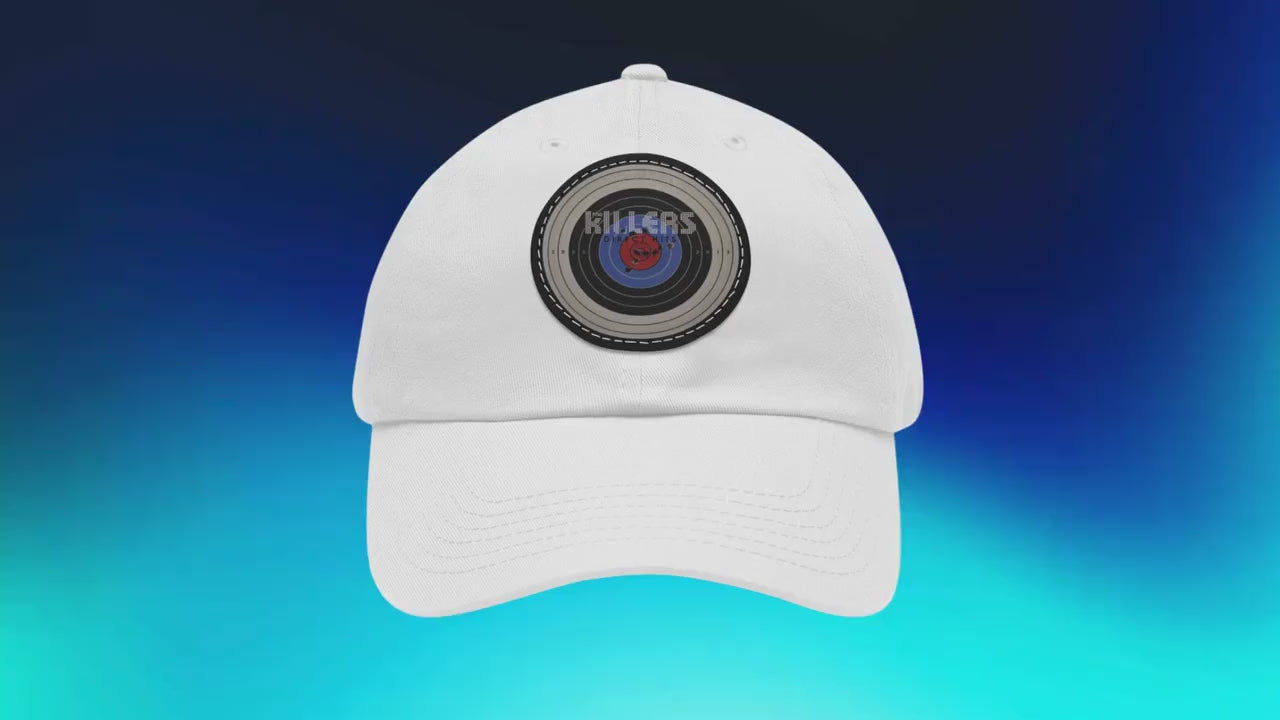 The Killers Direct Hits Leather Patch Dad Cap