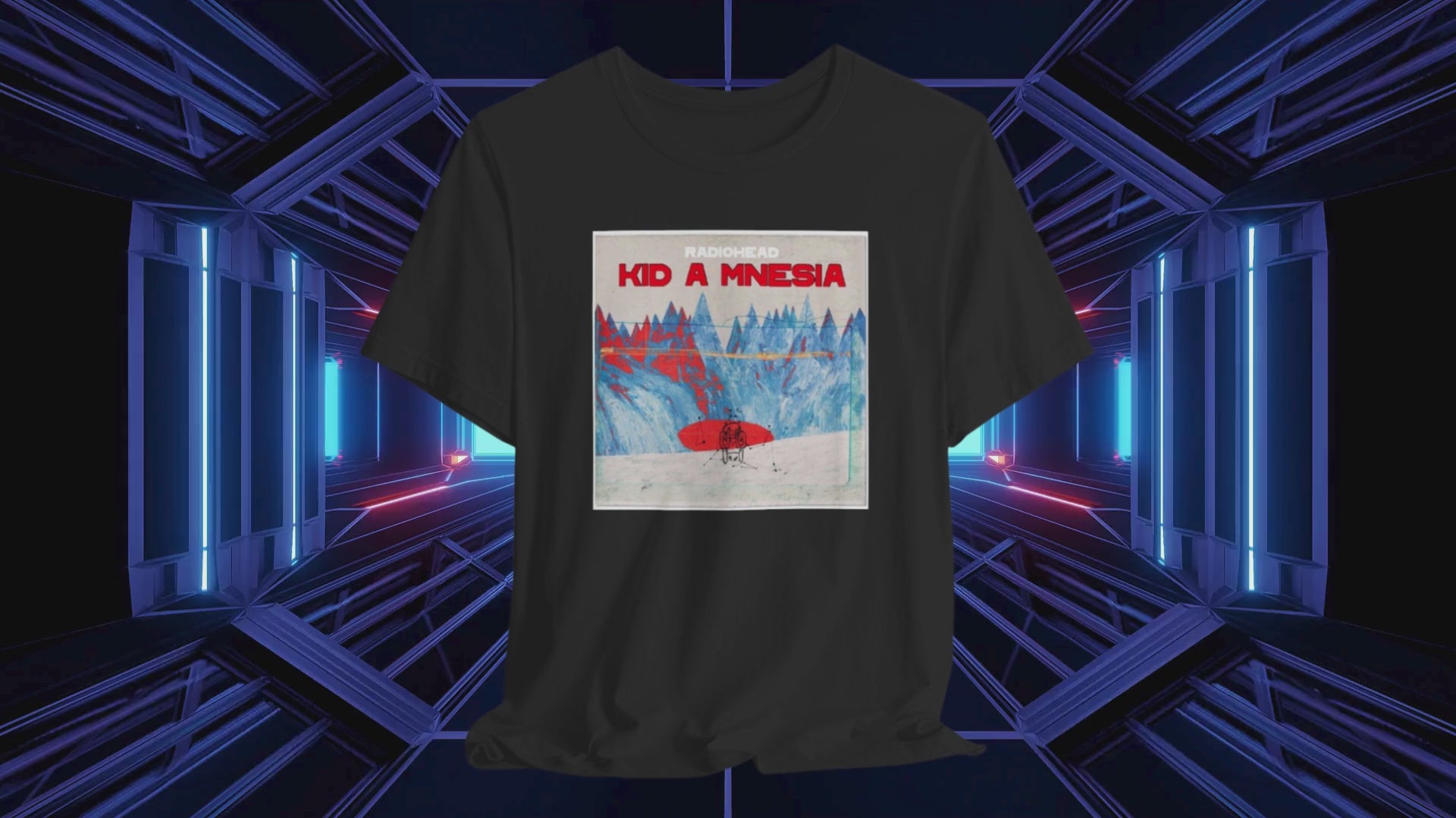 Radiohead Kid A Amnesia Unisex Tee