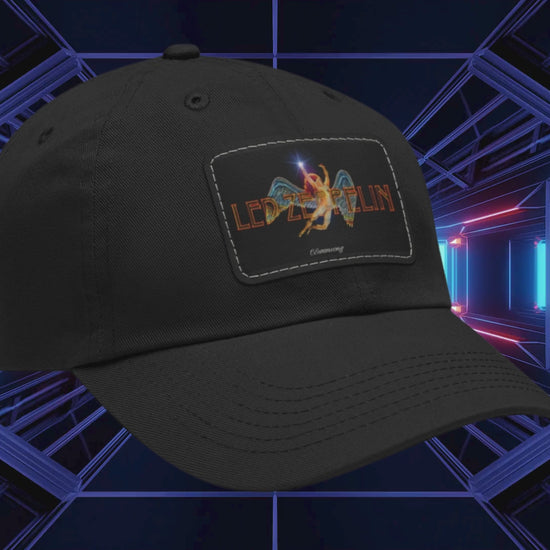 Led Zeppelin Swan Song Leather Patch Cap