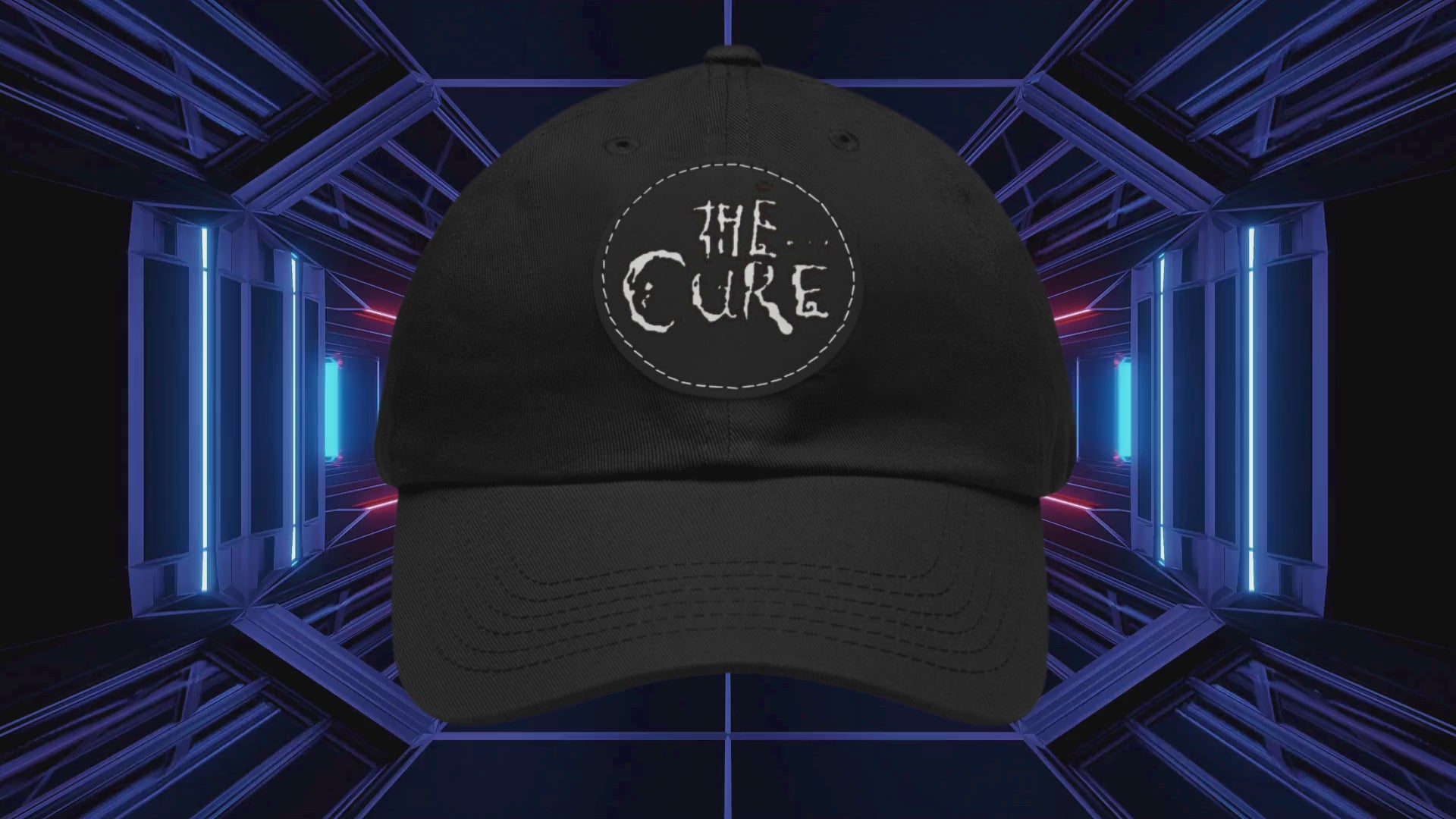 The Cure Leather Patch Cap