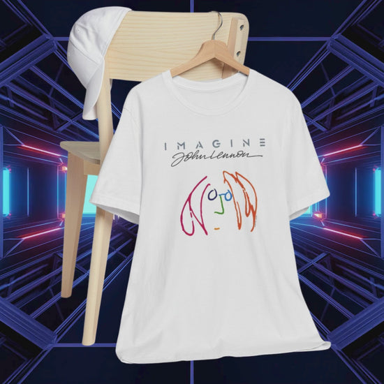 John Lennon Imagine White Cotton Unisex Tee