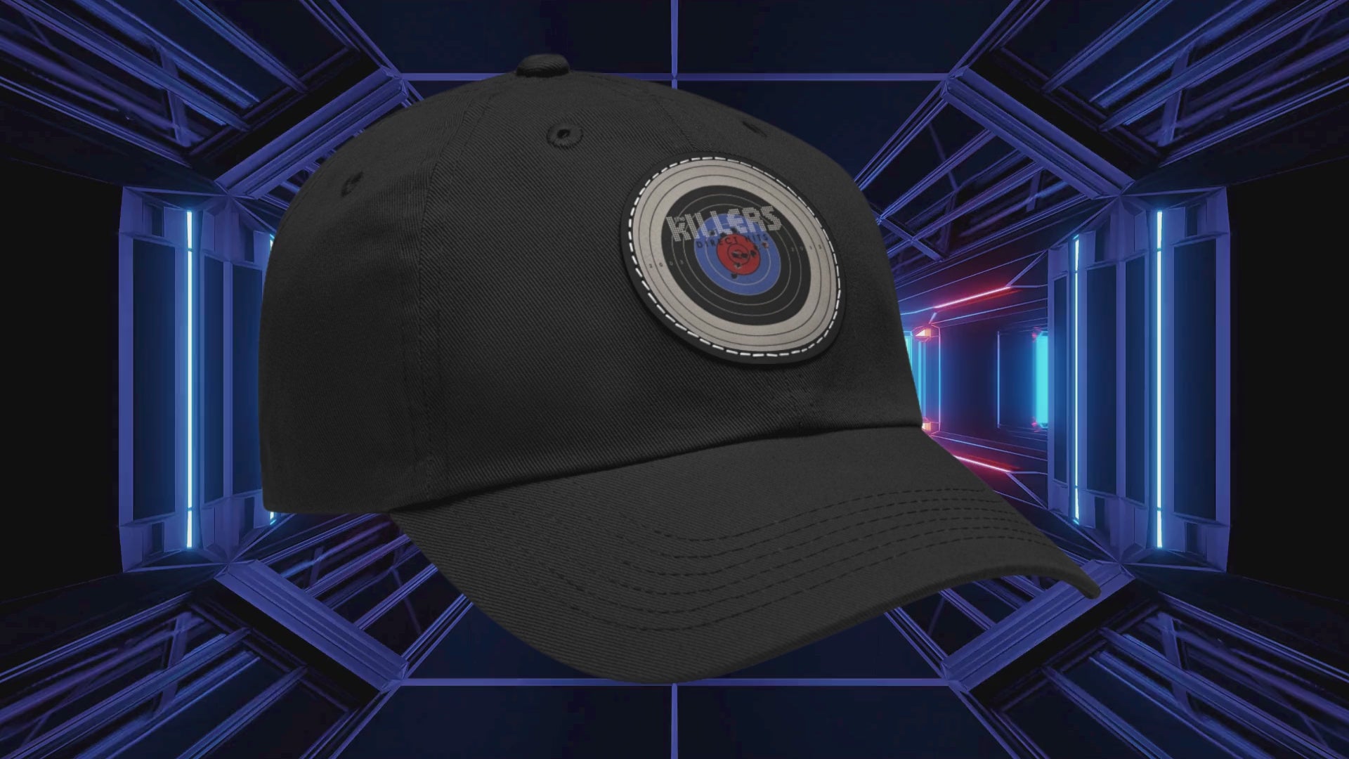 The Killers Direct Hits Leather Patch Cap
