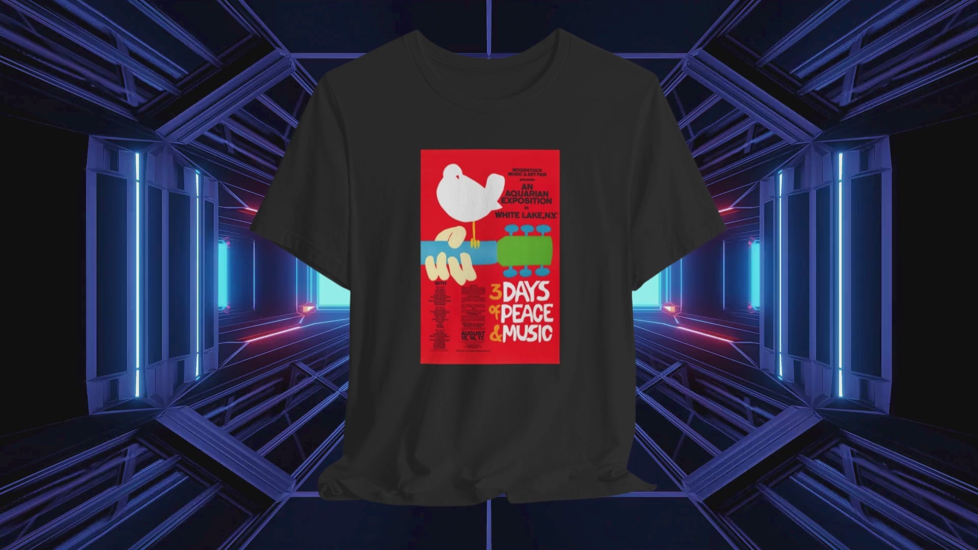 WOODSTOCK 1969 T-SHIRT