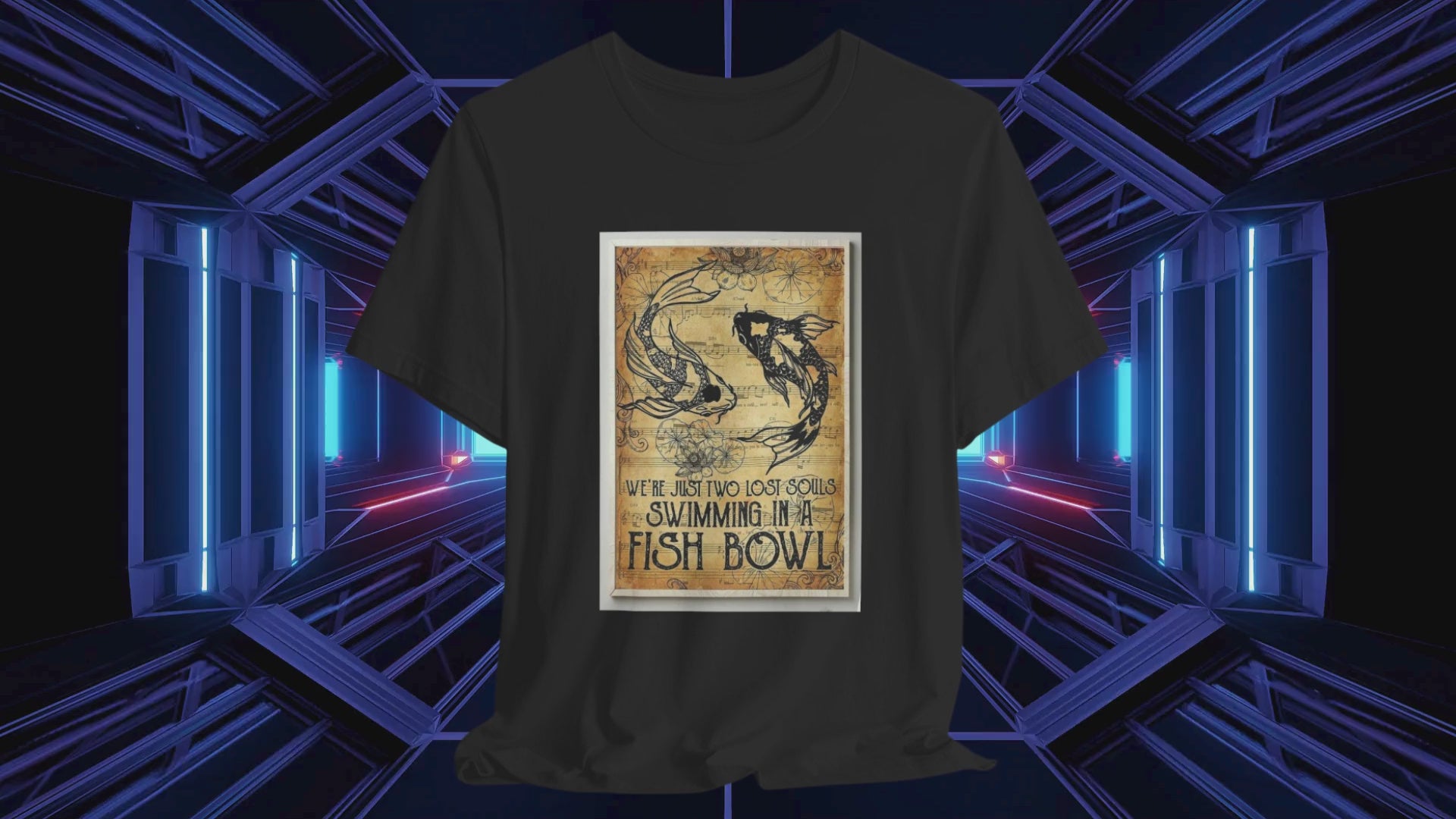 Pink Floyd Two Lost Souls Unisex Tee