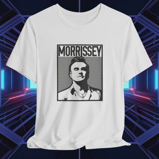 Morrissey White Cotton Unisex T-shirt