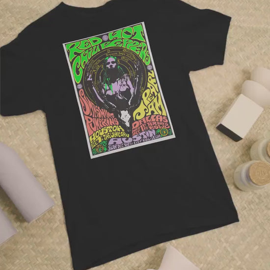 Red Hot Chili Peppers, Smashing Pumpkins, Pearl Jam Tour T-shirt