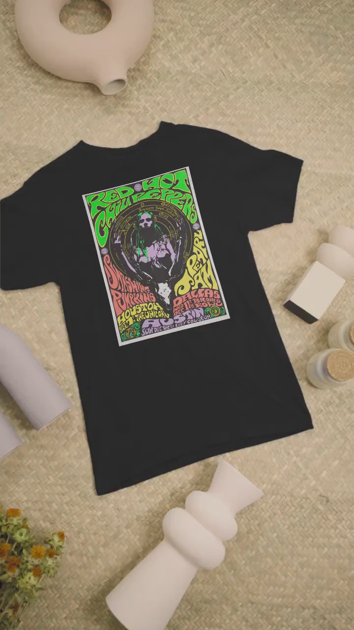 Red Hot Chili Peppers, Smashing Pumpkins, Pearl Jam Tour T-shirt