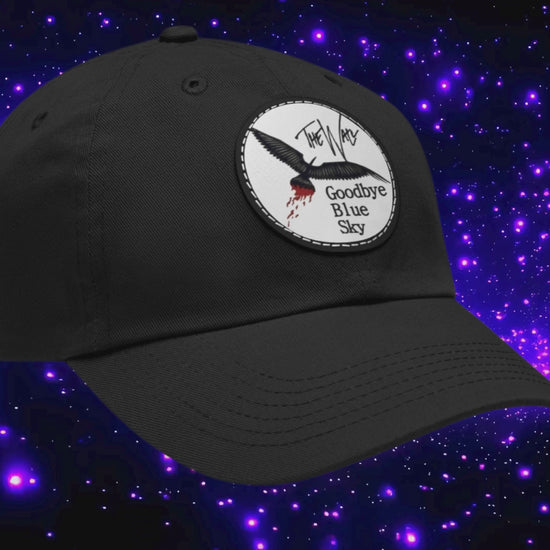 PINK FLOYD GOODBYE BLUE SKY LEATHER PATCH CAP