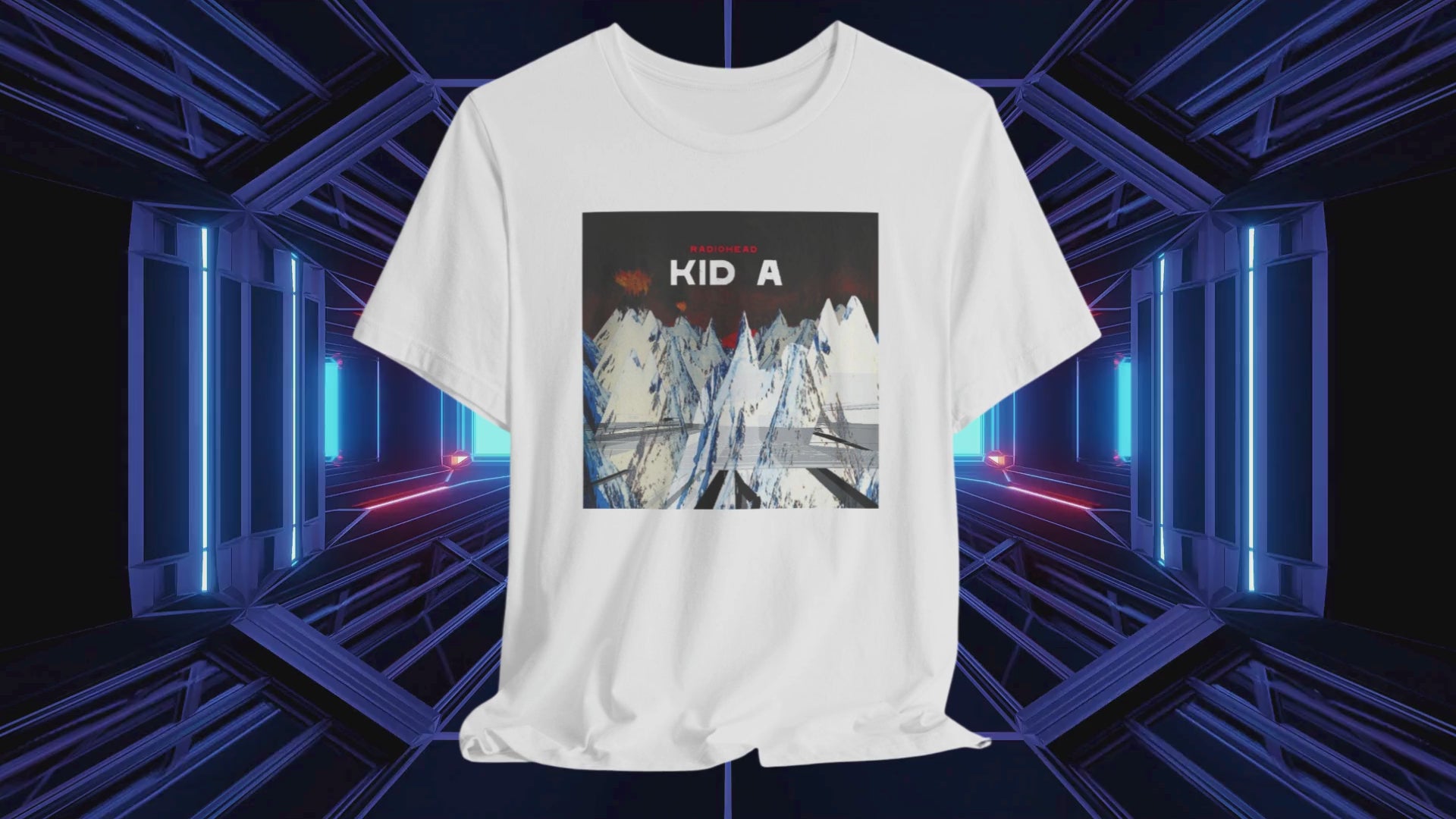 Radiohead Kid A Unisex Tee