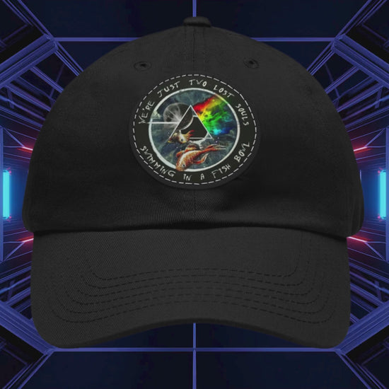 Pink Floyd Two Lost Souls Leather Patch Cap
