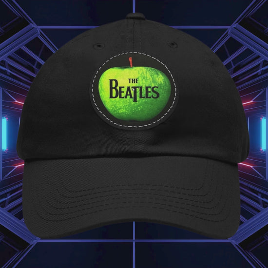 The Beatles Apple Cap with Leather Patch