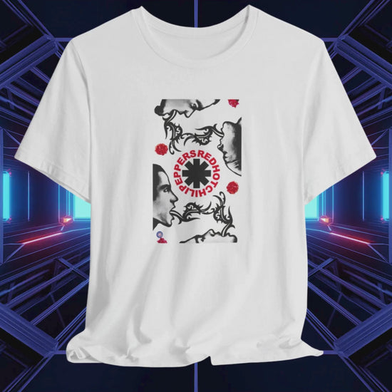 Red Hot Chili Peppers Blood Sugar Sex Magik White Cotton T-shirt