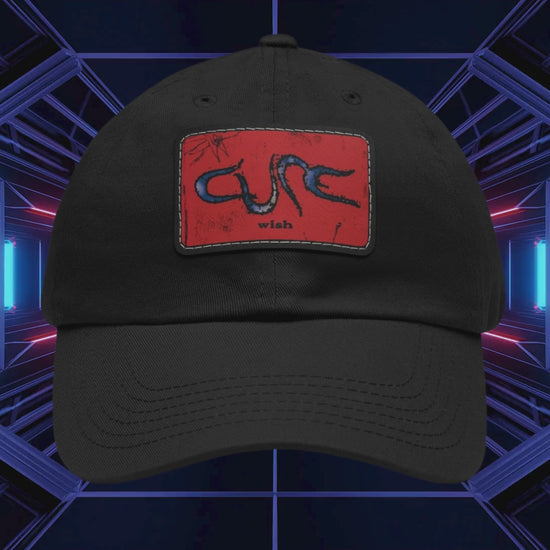 THE CURE WISH LEATHER PATCH CAP