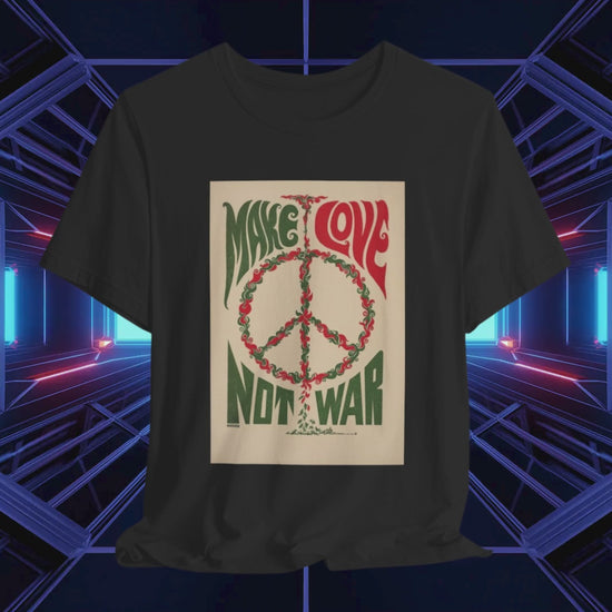 Woodstock Make Love Not War Unisex Tee