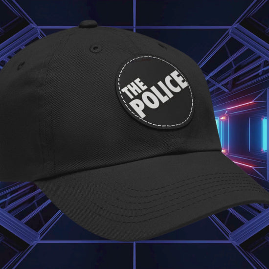 The Police Leather Patch Cap