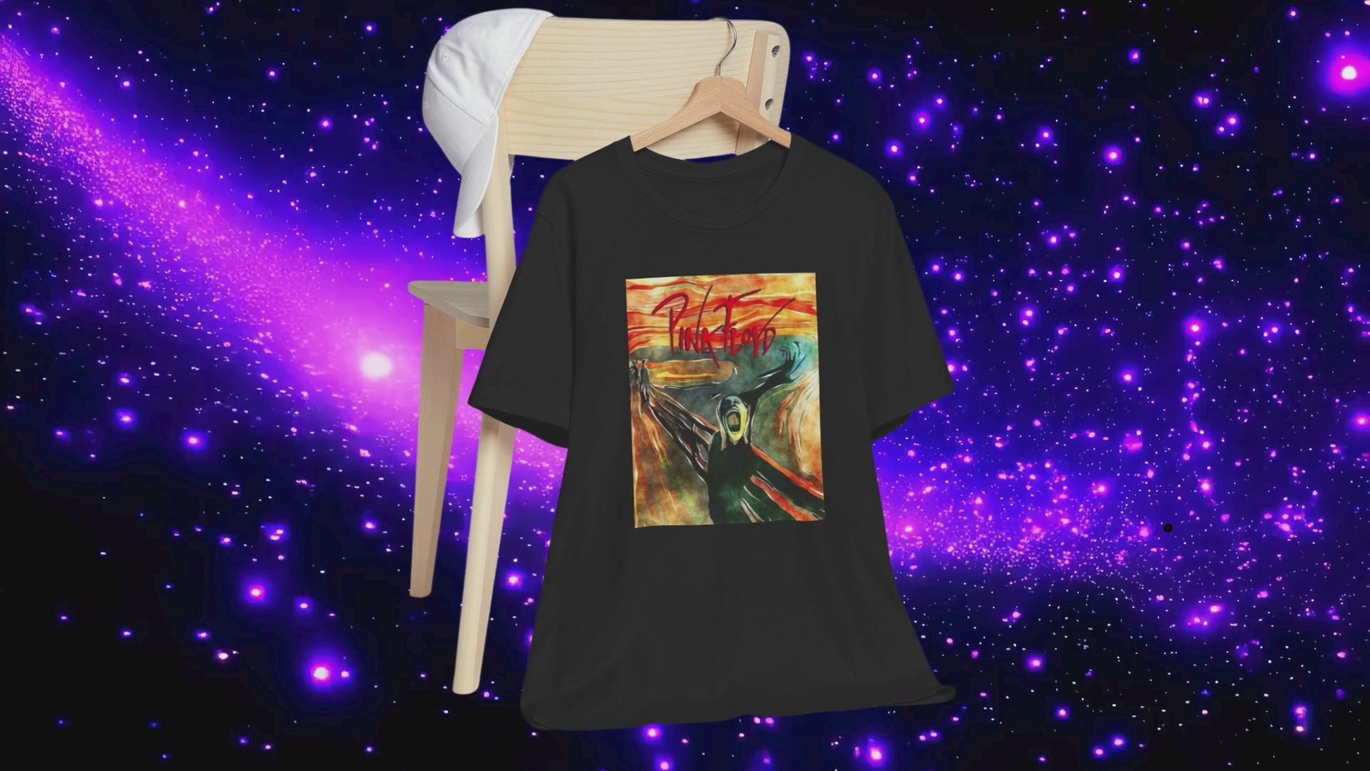 PINK FLOYD MUNCH THE SCREAM T-SHIRT