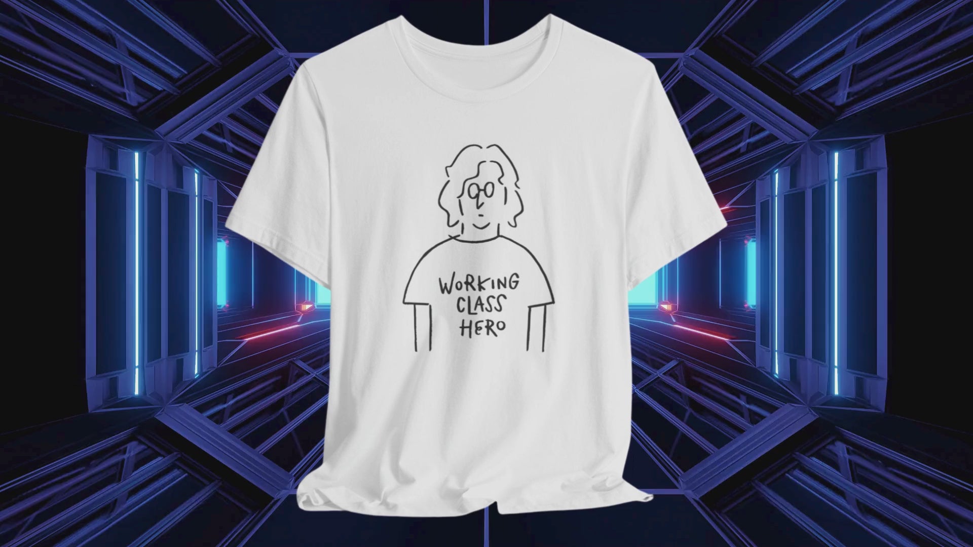 John Lennon Working Class Hero T-shirt