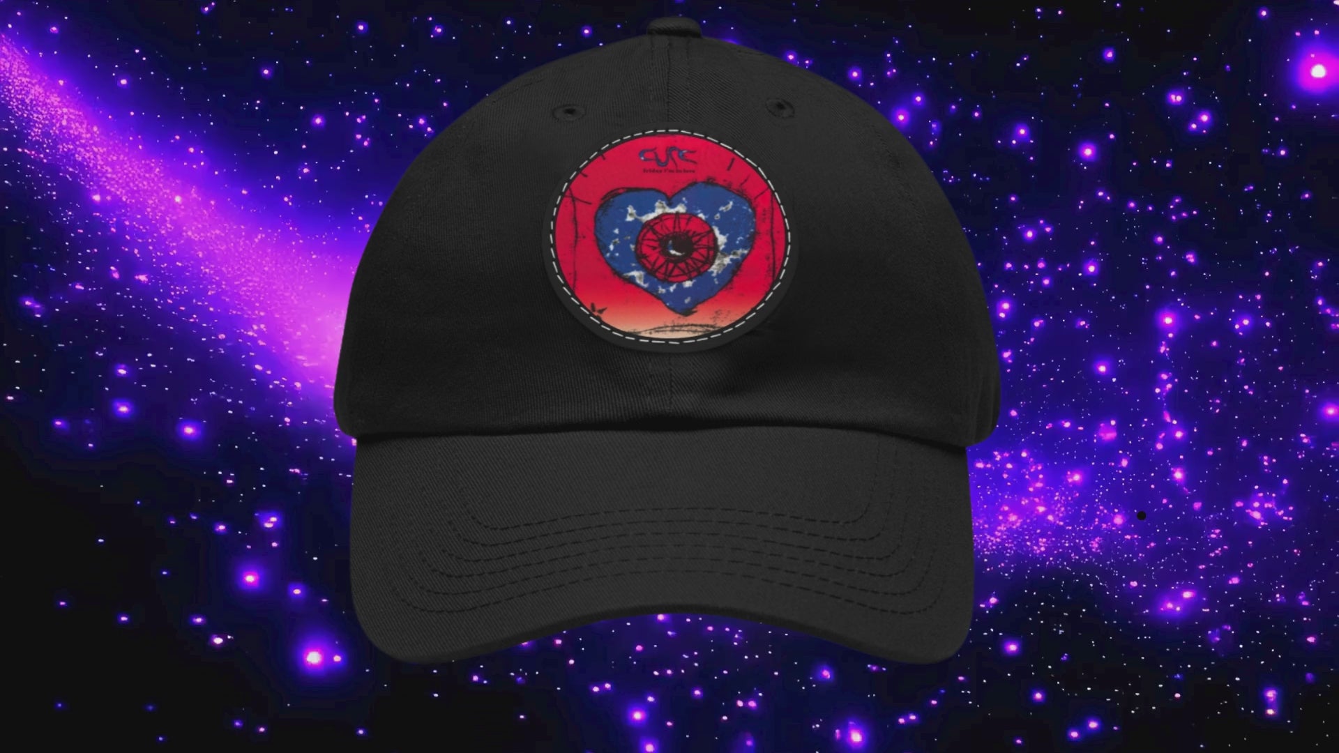 The Cure Leather Patch Cap