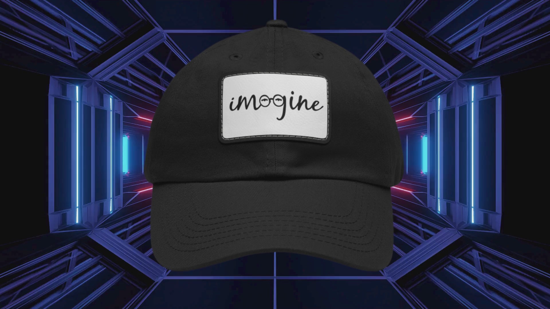 John Lennon Imagine Leather Patch Cap