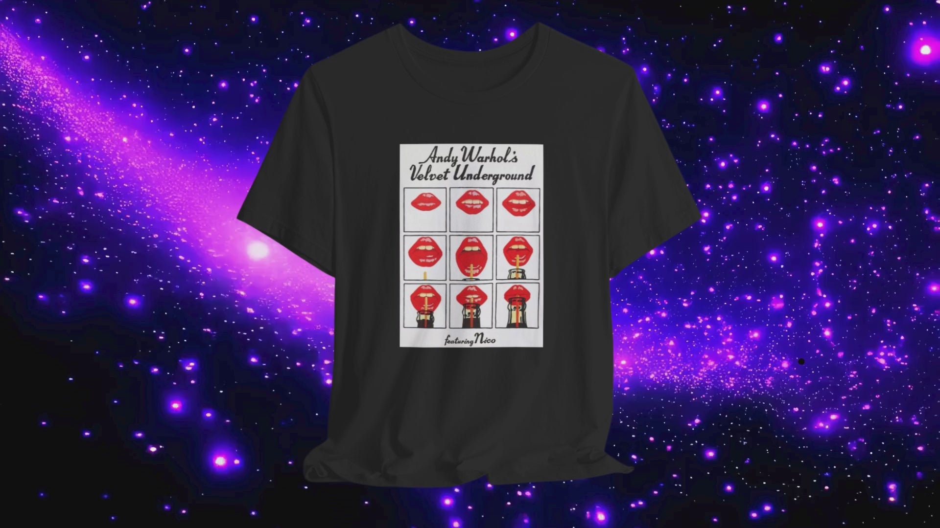 Andy Warhol Velvet Underground Nico T-shirt