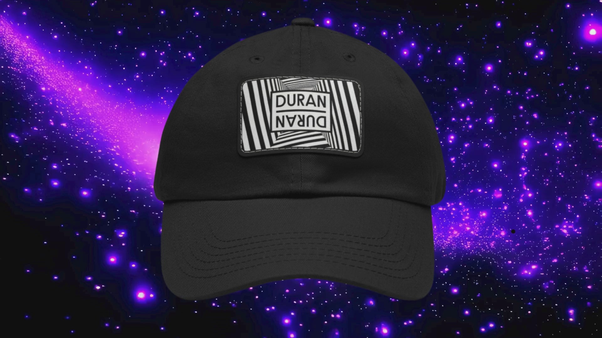 Duran Duran Leather Patch Cap