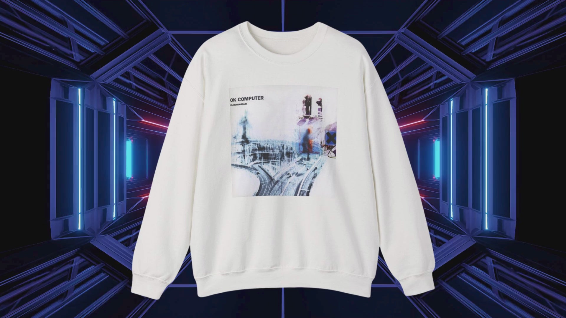RADIOHEAD OK COMPUTER UNISEX SWEATSHIRT