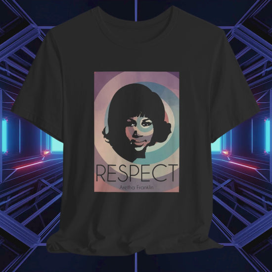 Aretha Franklin Respect Unisex Tee