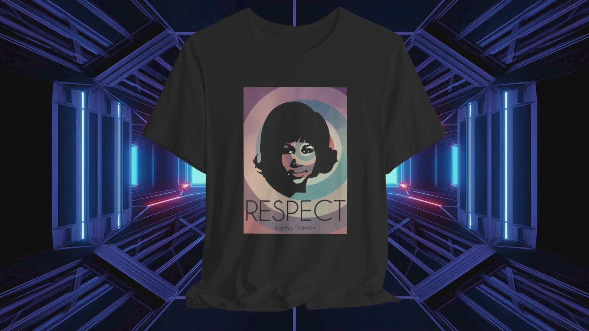 Aretha Franklin Respect Unisex Tee
